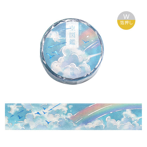 BGM Masking Tape Sky Picture Book/Sunny Weather 20mm x 5m Sky Picture Book/Sunny Weather BM-SDWG001