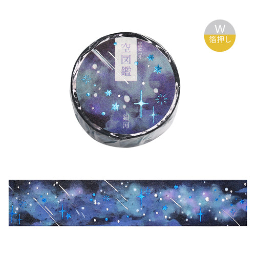 BGM Masking Tape Sky Encyclopedia/Galaxy 20mm x 5m Sky Encyclopedia/Galaxy BM-SDWG004