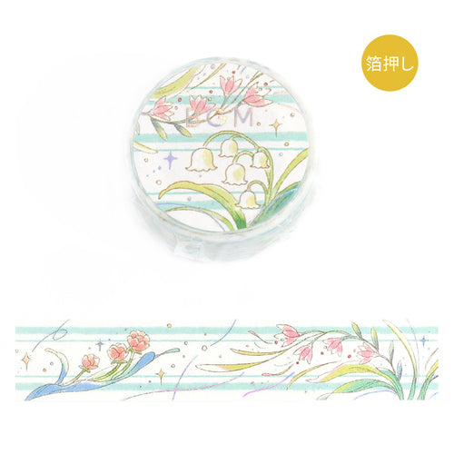 BGM Masking Tape Mysterious Journey/Flower Language 20mm x 5m Mysterious Journey/Flower Language BM-SDG048