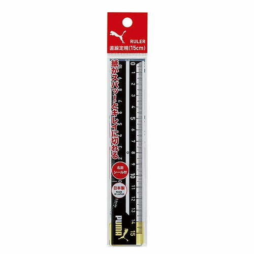 Kutsuwa 통치자 직선 통치자 (15cm) 15cm PM194