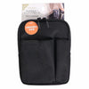 Kutsuwa Pouch Multi Holder Top Zipper S Black 304DRBK