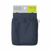 Kutsuwa Pouch Stationery Apron Bag Thin Gusset Navy BE025NB