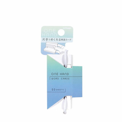 Kutsuwa Word Cards One Hand Word Cards Small Mint SC236MT