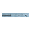 Kutsuwa Ruler Aluminum Ruler 15cm Blue PM514BL