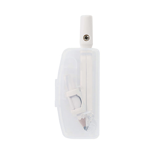 Kutsuwa Compass Easy-to-turn Math Compass White CP234WH