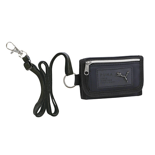 Kutsuwa Wallet Trifold Multi-Wallet Black PM511BK