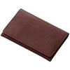 Reimei business card holder BLOOMSBURY business card holder (sasa gusset) dark brown dark brown NN8007E