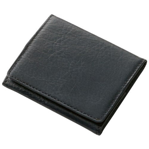 Reimei Coin Case BLOOMSBURY with Coin (Burst Type) Black Black NC8008B