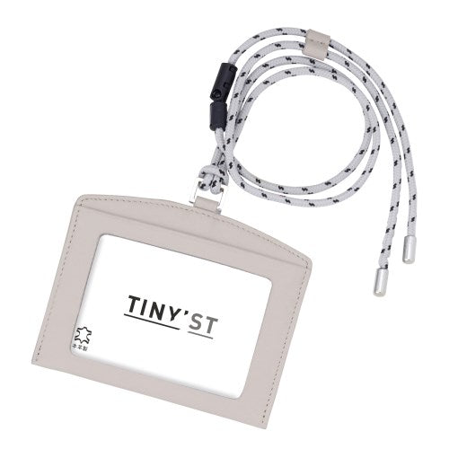 Reimei ID Holder Tinist ID Card Case Beige Beige NP1080J