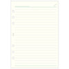 Reimei Notebook Refill Da Vinci Refill Horizontal Lined Notebook (8mm) A5 Size A5 Size Horizontal Ruled DAR1222