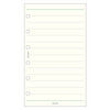 Reimei Notebook Refill Da Vinci Refill Horizontal Lined Notebook (8mm) Pocket Size Pocket Size Horizontal Ruled DPR1224