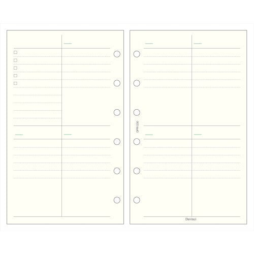 Reimei Free Weekly Refill Da Vinci Refill Free Weekly Block Schedule Pocket Size Pocket Size Free Weekly DPR1230