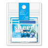 Mind Wave Seal Sheer Photo Sticker Blue 80577