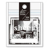 Mind Wave Seal Sheer Photo Sticker Monochrome 80582