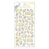 Mind Wave Seal Neat Flower Sticker 81847 Yellow Yellow 81847