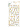 Mind Wave Seal Neat Flower Sticker 81850 Beige Beige 81850