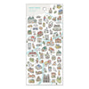 Mind Wave MW Seal Machi Map Sticker Gray City 81944