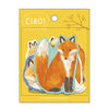 Mind Wave Seal Ciao Sticker Fox 81967