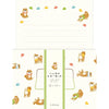 Furukawa Shiko Letter 세트, 스탬프 편지, 8 개 편지지, 4 개의 봉투, Shibainu의 심부름 llh5