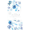 Furukawa Shiko Letter 세트, 오늘의 편지, 4 개의 편지지, 2 개의 수직 봉투, Moonlight Flower Lik11