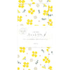 Furukawa Shiko Letter Set, 오늘의 편지, 4 개의 편지지, 2 개의 수직 봉투, Kiiro no ohana lik23