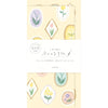 Furukawa Shiko Letter 세트, 오늘의 편지, 4 개의 편지지, 수직 봉투 2 조각, Brooch lik38