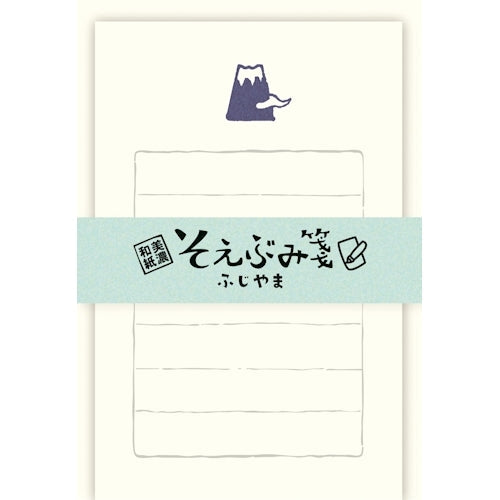 Furukawa Shiko Letter Set, Soebumi 종이, 30 장의 문구, 5 봉투, 후지야마 LS480