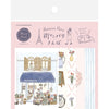 Furukawa Shiko 스티커, 데코 스티커, 5 개의 패턴, 각각 4 개, 총 20 개, 꽃 샵 지구 Kado Paris Stroll QA23