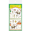 Furukawa Shiko 씰 포일 스탬핑 스티커 시트 1 시트 Minna Namaste Yuru India QS202