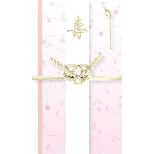 Furukawa Shiko Gift Bag, Gift Bag, Mino Washi Hanagoromo, 1 piece, 1 inner envelope, 3 strips, Hanazakura VK190