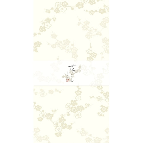 Furukawa Shiko Envelopes, Mino Washi Hanagoromo, 5 pieces, Branch Plum LE132