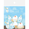 Furukawa Shiko Washi Flake 스티커 Washi Flake 스티커 Soracafe 5 패턴, 각각 4 개, 총 20 장, Day QSA217