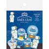 Furukawa Shiko Washi Flake 스티커 Washi Flake 스티커 Soracafe 5 패턴, 각각 4 개, 총 20 장, 밤 QSA219