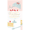 Furukawa Shiko Letter Set, Today 's Letter, 4 조각의 문구, 2 개의 봉투, 축하 케이크 lik44