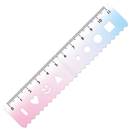 Kyoei 플라스틱 자기 북마크 측정 책갈피 11cm 스케일 BMR-11-19
