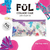 kyoei 플라스틱 클리어 케이스 Ful Collage Case 08 디자인 Zebra F-CC-08의 Clear Case