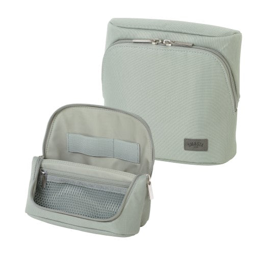Sonic Bag-in-Bag Pouch Smartphone Wide Ash Mobile Standing Bag-in-Bag Utrim Moss Gray UT-8655-GL