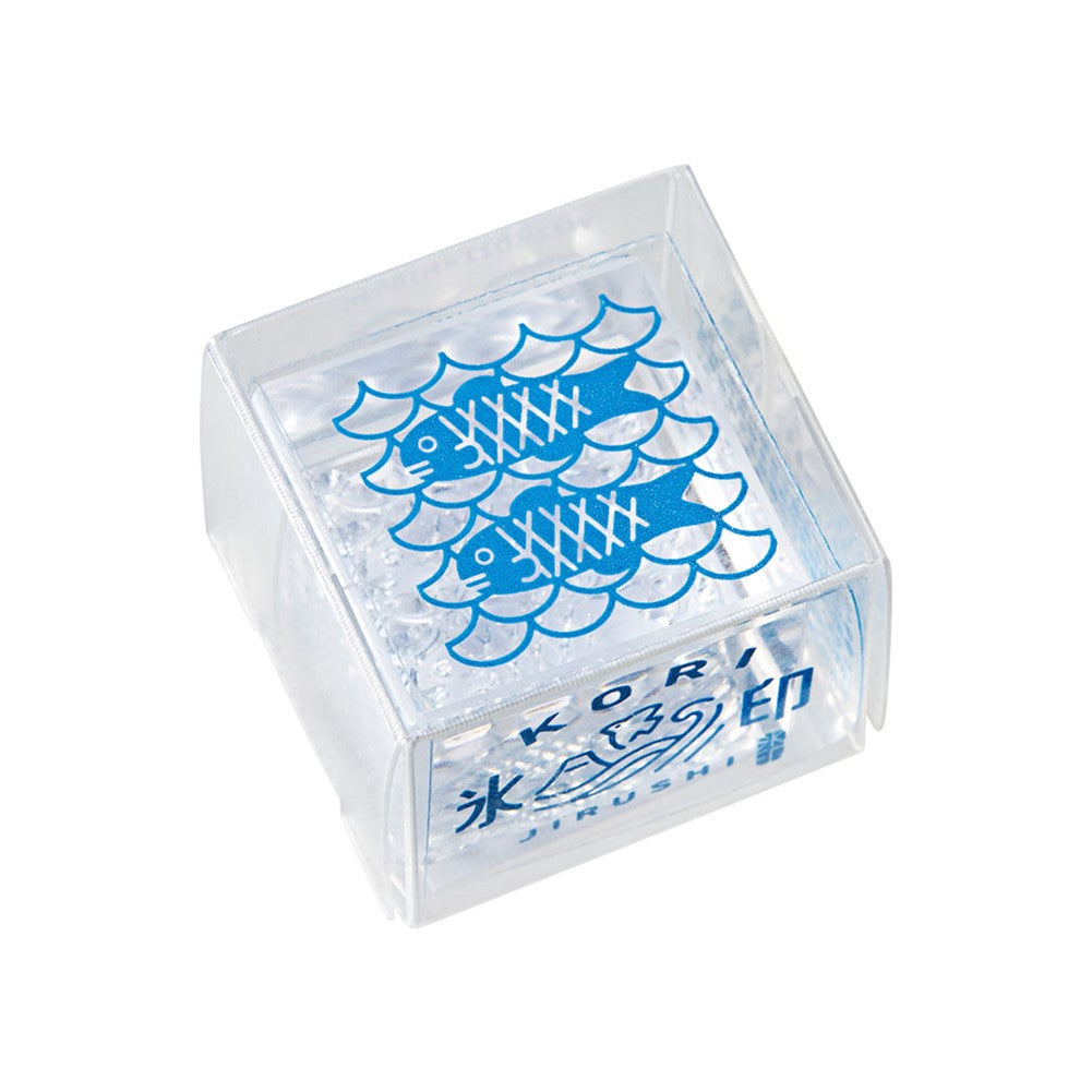King Jim Stamp HITOTOKI KORIJIRUSHI (Ice Seal) Small Fish CLS22-006