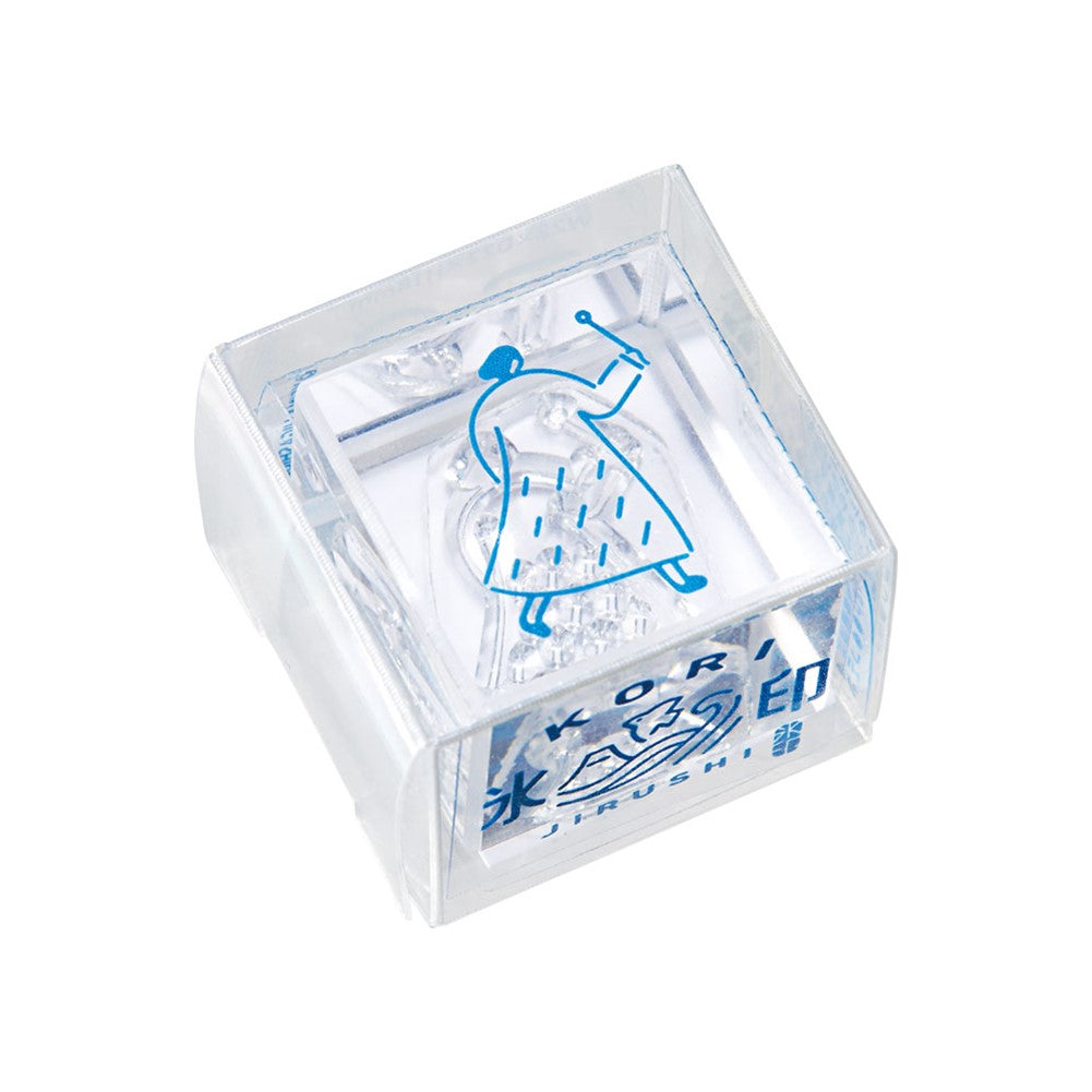 King Jim Stamp HITOTOKI KORIJIRUSHI (Ice Seal) Small Woman CLS22-013