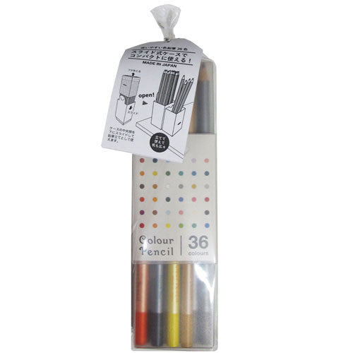 Hokusei Pencil Colored Pencils Easy to Use Colored Pencils 36 Colors 10036